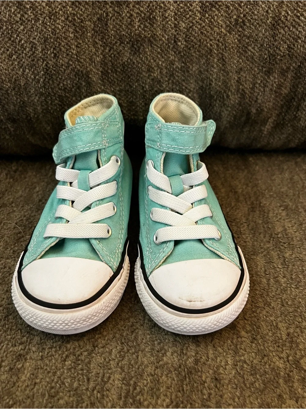 Converse Chuck Taylor All Star Toddler High-Top Sneakers - Aqua/Teal 6c